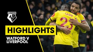 WATFORD 30 LIVERPOOL EXTENDED HIGHLIGHTS  SARR amp DEENEY GOALS [upl. by Darwin]