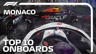 Ocon amp Gaslys Dramatic Collision And The Top 10 Onboards  2024 Monaco Grand Prix  Qatar Airways [upl. by Menell]