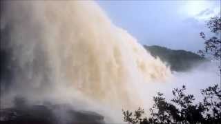 Above Behind and Below Sapo Waterfall in Venezuela [upl. by Torrell602]