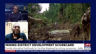 Mining District Development Scorecard The league table  PM Express with Evans Mensah 2924 [upl. by Htiek]