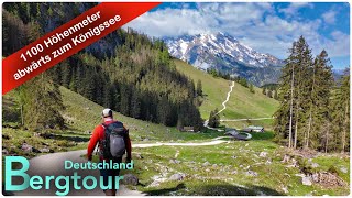 Wilde Schönheit auf 1100 Höhenmeter Vom CarlStahl Haus zum Königsee in den Berchtesgadener Alpen [upl. by Masha]