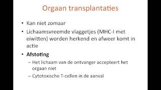 Afweer deel 5 bloedgroepen resusfactor transfusietransplantatie en allergische reacties [upl. by Nyltac]