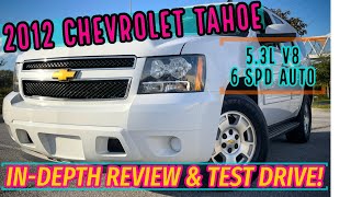 2012 Chevrolet Tahoe InDepth Review amp Test Drive [upl. by Odo729]