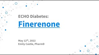 Finerenone Evaluating and Understanding this Drug as Treatment [upl. by Luemas]