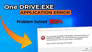 One driveexe Application Error DDE Server Windows Problem Solved 100 [upl. by Calla]