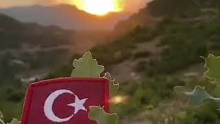 Bayrakla Dertleşen Toprakla Birleşen Can Verip Devleşen Birileri Var Unutma [upl. by Oech]