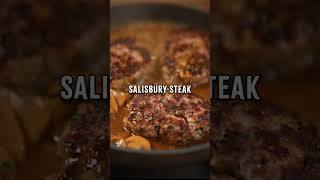 DELICIOUS Salisbury steak with a rich tasty onion and mushroom sauce [upl. by Stout676]