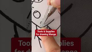 Art Supplies for Manga How to Use Screentone [upl. by Jueta]