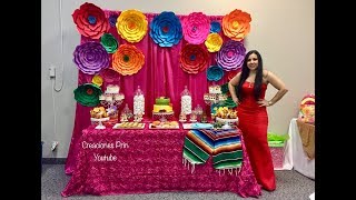 Mesa Mexicana y postres que prepare para mi cumpleaños🎈 [upl. by Keener919]