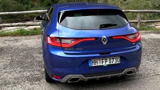 2016 Renault Megane GT 205 HP TEST DRIVE [upl. by Aihsiek]