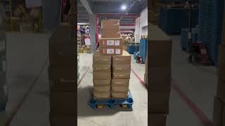 Warehouse Daily Labeling and Shippinglabelling amazonfba prep fbaamazon [upl. by Elleirb23]