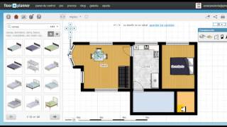 Tutorial de Floorplanner en español [upl. by Ahseym]