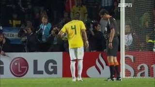 Brazil vs Paraguay 14 Final Copa America 2011 Penalties HQ [upl. by Eninaej]