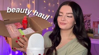 ASMR sephora beauty haul ⊹ ࣪ ˖⟡ makeup skincare haircare [upl. by Isolt]