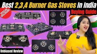 Best Gas Stoves in India 2023  Best 234 Burner Gas Stoves in India 2023  Best Gas Chulha 2023 [upl. by Annaili681]