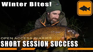 Winter Carp Fishing Short Session Success Open Access Diaries Episode 2  Simon Dew [upl. by Andria190]