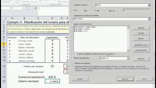 analisis con la herramienta Solver de Excel [upl. by Haidabej78]