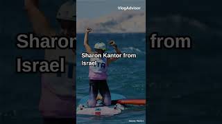 OlympicsSailingIsrael dominates in windsurfing as Italys Maggetti w [upl. by Yim]