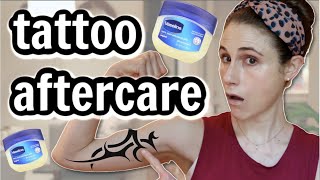 Tattoo aftercare tips from a dermatologist Dr Dray [upl. by Legge]