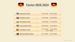 Ferien NDS 2024 [upl. by Anhoj]