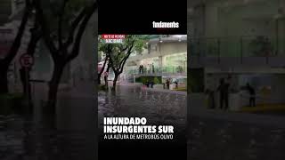 Se inundó Insurgentes Sur [upl. by Prosper535]