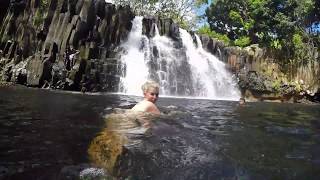 Amazing Rochester Falls amp Chamarel Waterfall Mauricius [upl. by Annaek323]