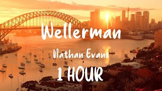 Nathan Evans  Wellerman Sea Shanty 8D  Lyrics  1 Hour [upl. by Noman]