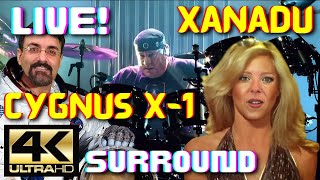 Xanadu 1981—Cygnus X1 LIVE Rush Reaction 4K 51 Surround—Neil Peart Drum Solo R40—Exit Stage Left [upl. by Atsira]