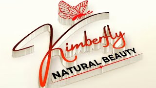 How to Transform Logo to 3d Logo  Business Logo design  3d logo design  photopea Tutorial [upl. by Perrie]