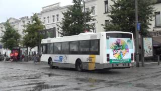 De Lijn bussen bij station AntwerpenBerchem [upl. by Yellah]