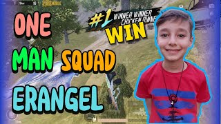 KIRAN KIRANA MÃœCADELE ONE MAN SQUAD pubgmobile pubg kucukoyuncu [upl. by Tnerb]