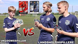 UNGDOMSSPILLER VS 2 LANDSHOLDSSPILLERE HVEM VINDER [upl. by Landel]