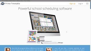 Introduction to school scheduling software  Prime Timetable [upl. by Acirderf]