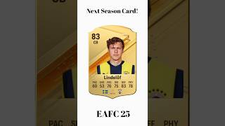 Lindelöf FC25 Card lindelof sweden manchesterunited fenerbahçe morinho ucl fc25 fc24 [upl. by Roee]