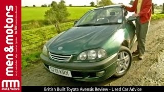 British Built Toyota Avensis Review  Used Car Advice [upl. by Aicatsanna]