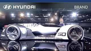 Hyundai  N 2025 Vision Gran Turismo  Auto Expo 2016 [upl. by Feirahs]