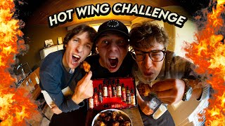 We aten de pikantste wings ooitCAROLINA REAPER hotwingschallenge [upl. by Heloise411]