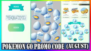 Pokemon Go Promo Code 2020 August [upl. by Dorsy]