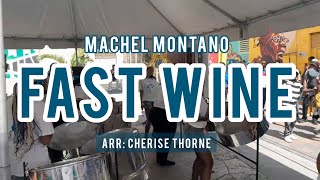 Fast Wine by Machel Montano steelpan cover  UWI Panoridim Steel Orchestra [upl. by Nylegna984]