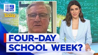 NSW school to have fourday week for senior students  9 News Australia [upl. by Amari]