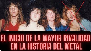 EL DÍA QUE EXPULSARON A DAVE MUSTAINE DE METALLICA [upl. by Eenej597]