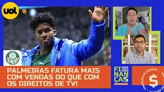 PALMEIRAS GANHARÁ MAIS COM VENDA DE JOGADORES DO QUE COM TV PELA PRIMEIRA VEZ PVC DETALHA RECEITAS [upl. by Heloise]