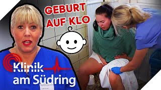 GEBURT AUF DEM KLO 🚽 👶🏻 Das gabs noch nie in der Klinik 😲😲  Klinik am Südring  SAT1 [upl. by Ardnac846]