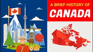 Canada History  Timeline and Animation in 5 Minutes [upl. by Yddor]