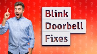 How do I get my Blink doorbell back online [upl. by Llenyl]