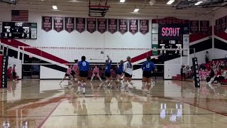 Lakeview volleyball earns road sweep of David City [upl. by Echikson]