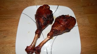 Smoked Turkey Legs  Brined And Smoked Turkey Legs [upl. by Schram]