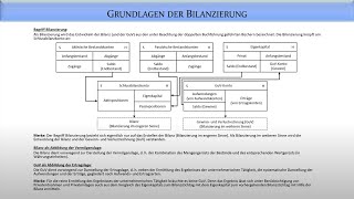 Rechnungslegung Bilanzierung  Fernuni Hagen [upl. by Nnednarb633]