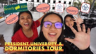 PRESIDENT UNIVERSITY AND DORMITORIES TOUR [upl. by Whitelaw]