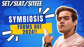 Symbiosis SETSLATSITEEE 2024 Forms out  How to fill form step by step  Symbiosis Pune [upl. by Eltsyek]